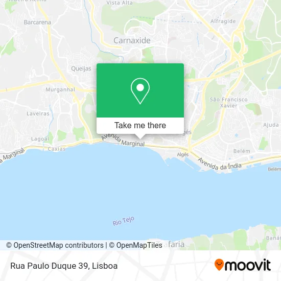 Rua Paulo Duque 39 map