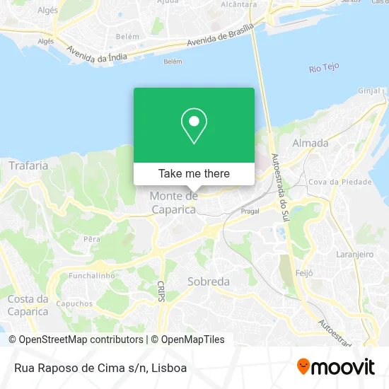 Rua Raposo de Cima s/n map