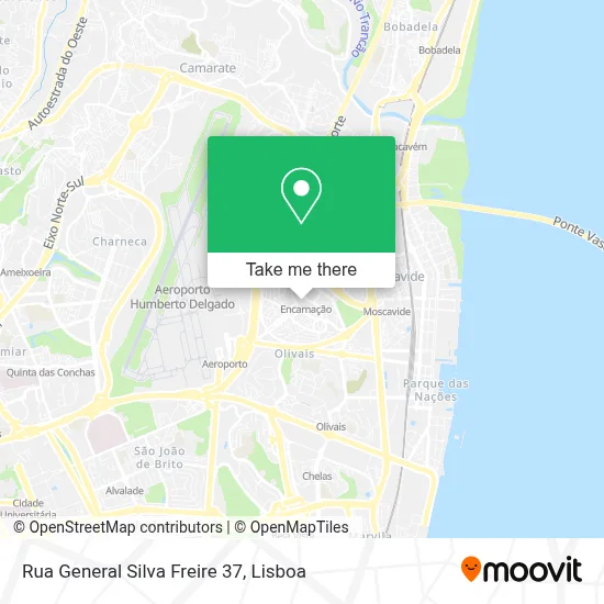 Rua General Silva Freire 37 mapa