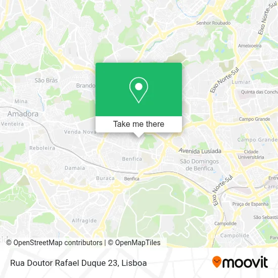 Rua Doutor Rafael Duque 23 map