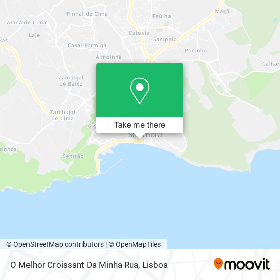 O Melhor Croissant Da Minha Rua map
