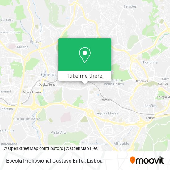 Escola Profissional Gustave Eiffel map