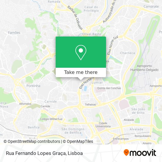 Rua Fernando Lopes Graça map