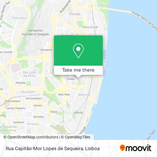 Rua Capitão-Mor Lopes de Sequeira map