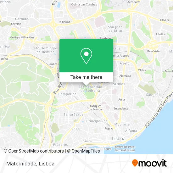 Maternidade map