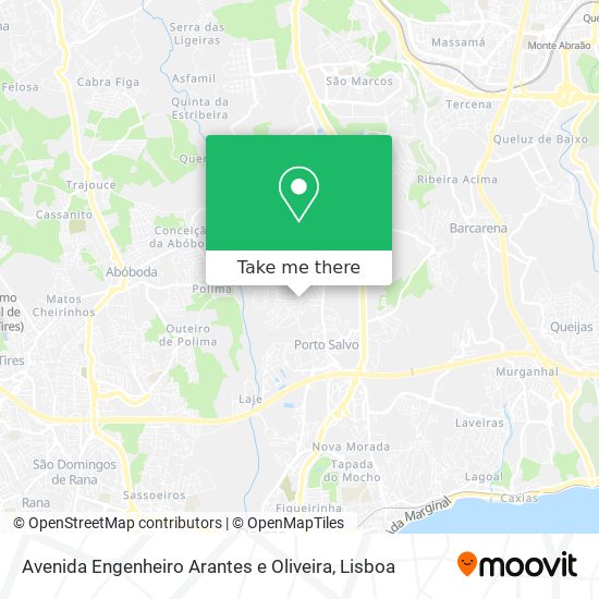Avenida Engenheiro Arantes e Oliveira mapa