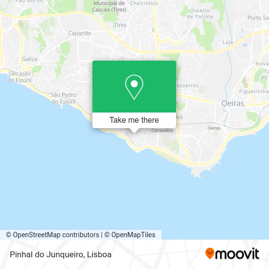 Pinhal do Junqueiro map