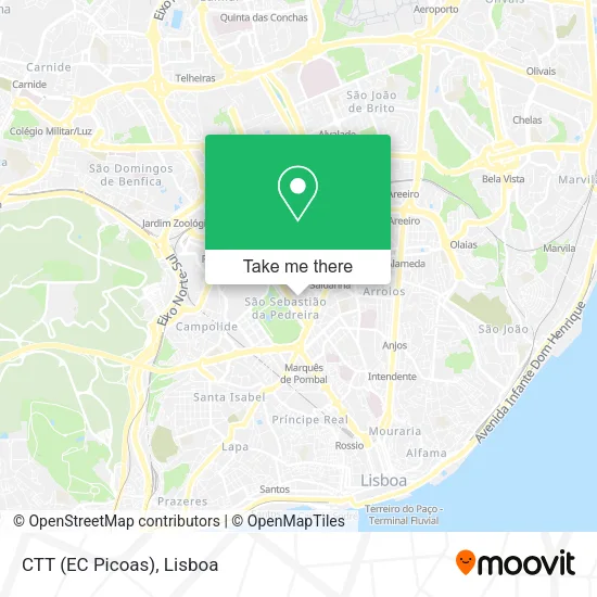 CTT (EC Picoas) map