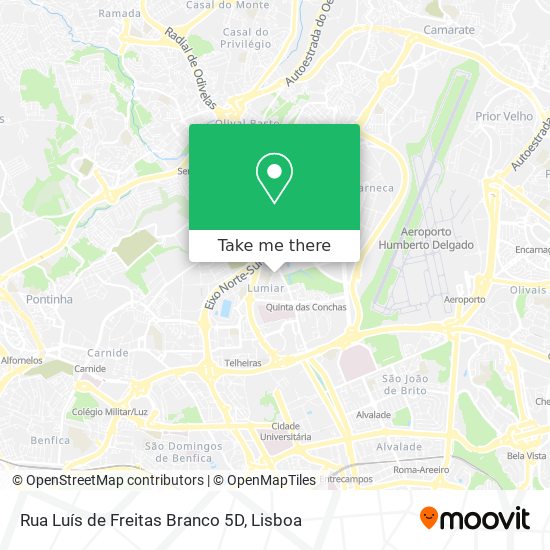 Rua Luís de Freitas Branco 5D map