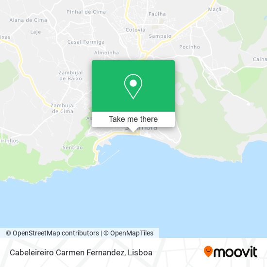 Cabeleireiro Carmen Fernandez mapa