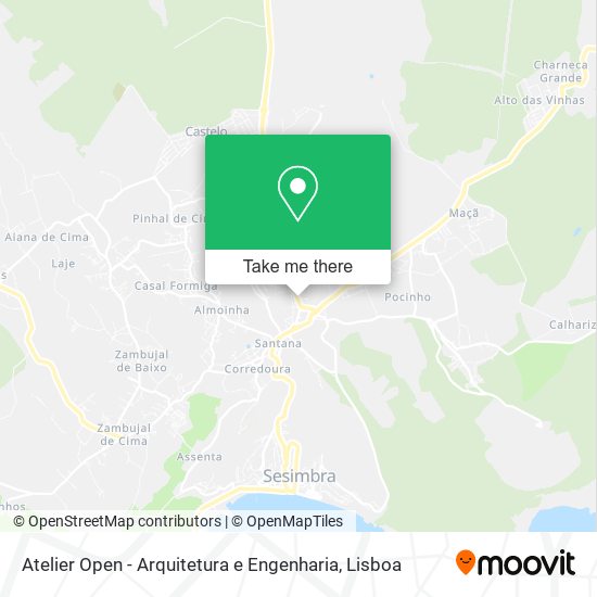 Atelier Open - Arquitetura e Engenharia map