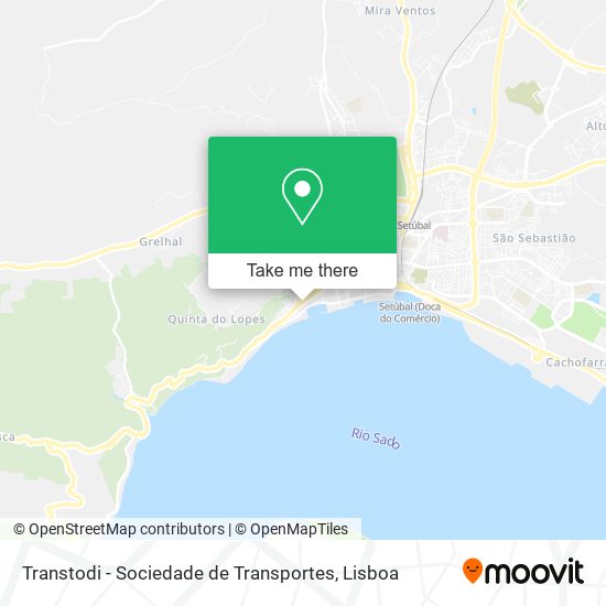 Transtodi - Sociedade de Transportes mapa