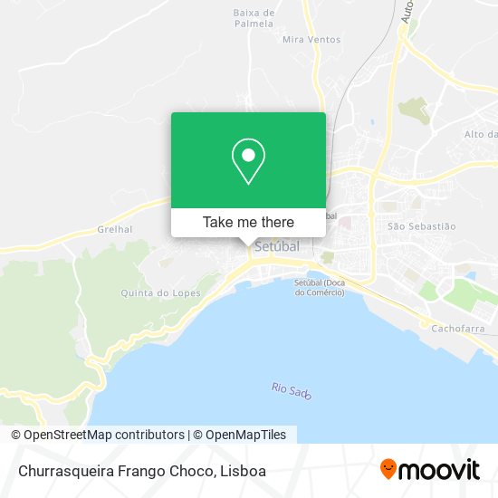 Churrasqueira Frango Choco map