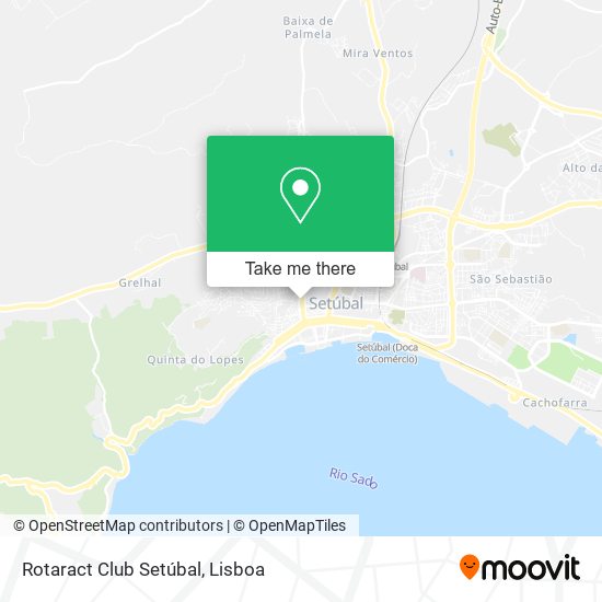 Rotaract Club Setúbal mapa