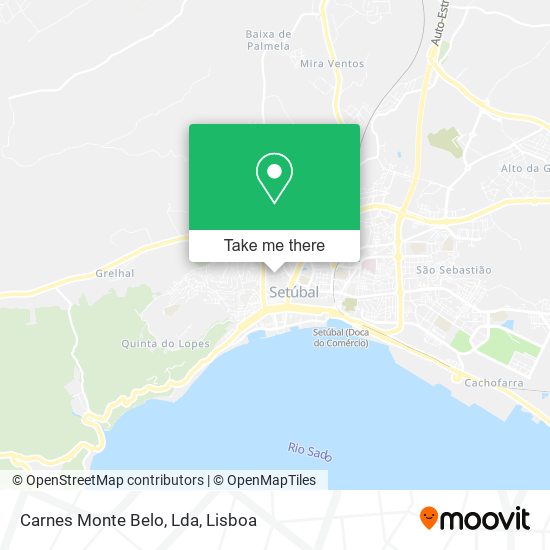 Carnes Monte Belo, Lda mapa