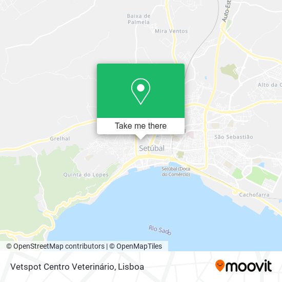 Vetspot Centro Veterinário mapa