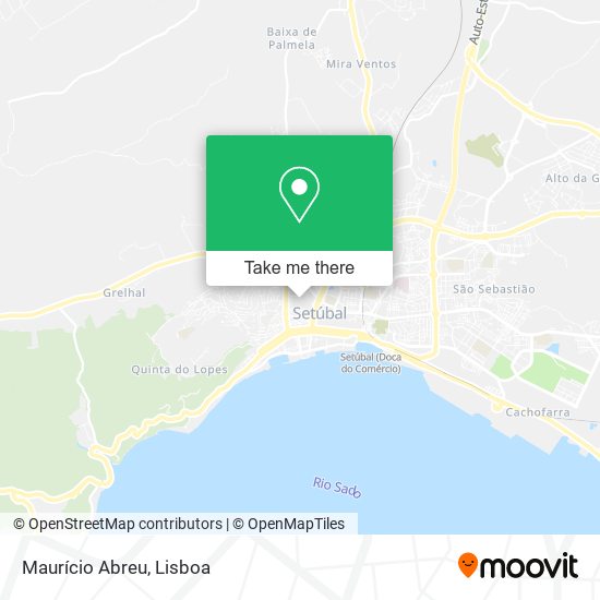 Maurício Abreu mapa