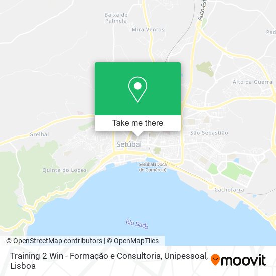 Training 2 Win - Formação e Consultoria, Unipessoal map