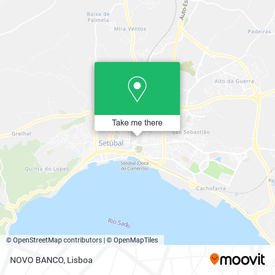 NOVO BANCO mapa