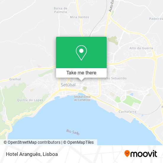 Hotel Aranguês mapa