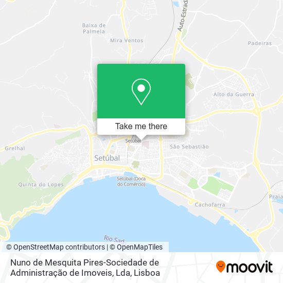 Nuno de Mesquita Pires-Sociedade de Administração de Imoveis, Lda map
