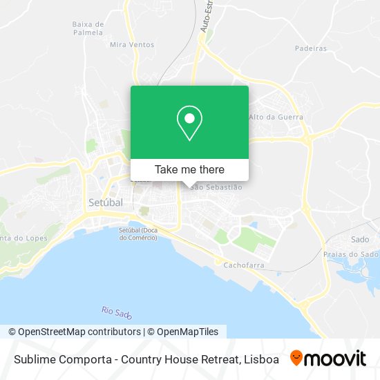 Sublime Comporta - Country House Retreat map