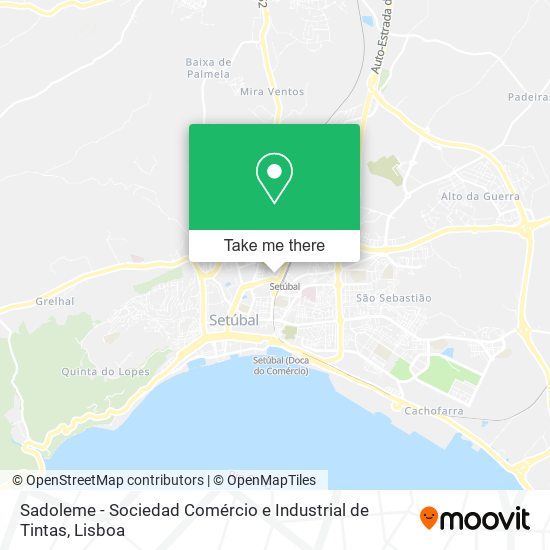 Sadoleme - Sociedad Comércio e Industrial de Tintas mapa