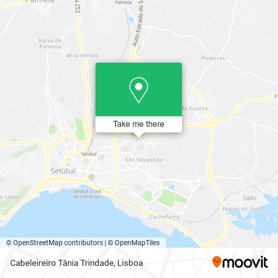 Cabeleireiro Tânia Trindade map