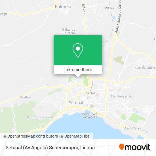 Setúbal (Av Angola) Supercompra map