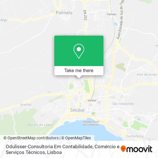 Odulisser-Consultoria Em Contabilidade, Comércio e Serviços Técnicos map