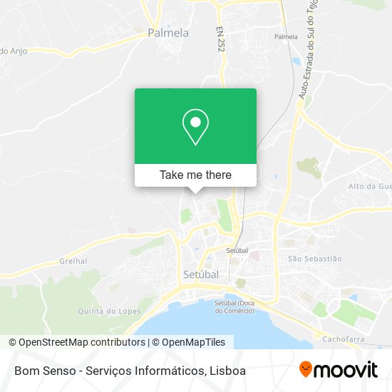 Bom Senso - Serviços Informáticos map
