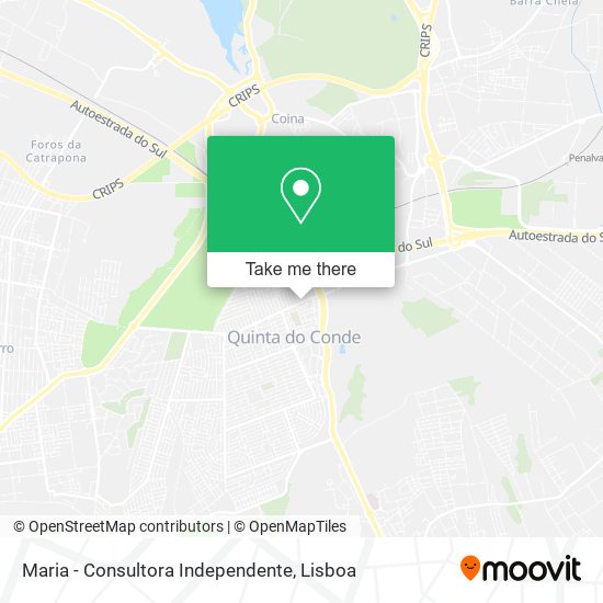 Maria - Consultora Independente map