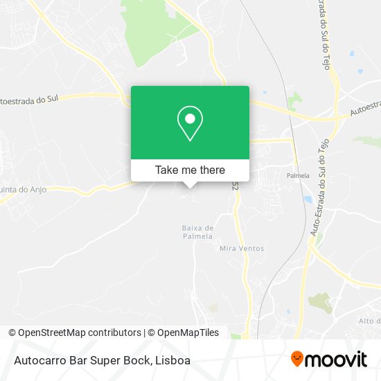 Autocarro Bar Super Bock map