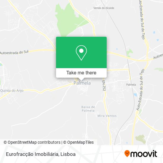 Eurofracção Imobiliária map