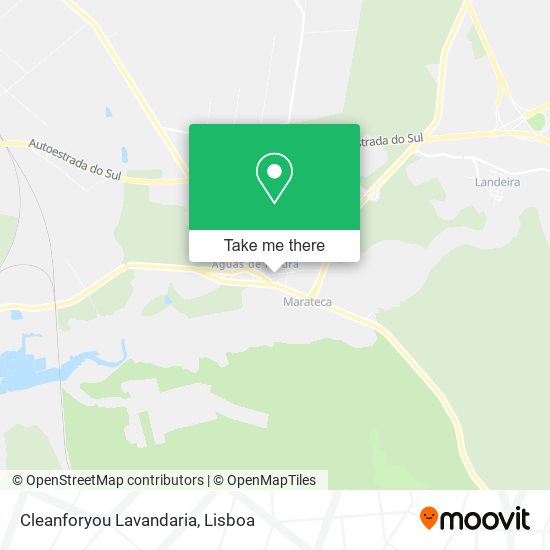 Cleanforyou Lavandaria mapa