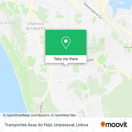 Transportes Asas do Feijó, Unipessoal map