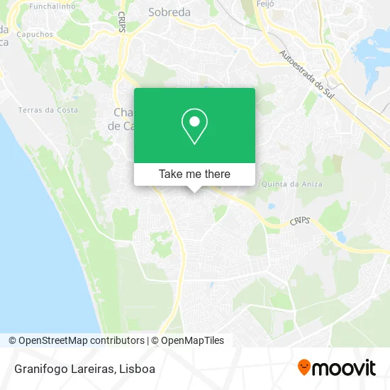 Granifogo Lareiras map