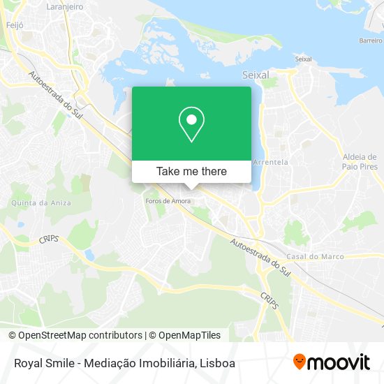 Royal Smile - Mediação Imobiliária map