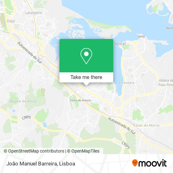 João Manuel Barreira map