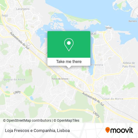 Loja Frescos e Companhia map