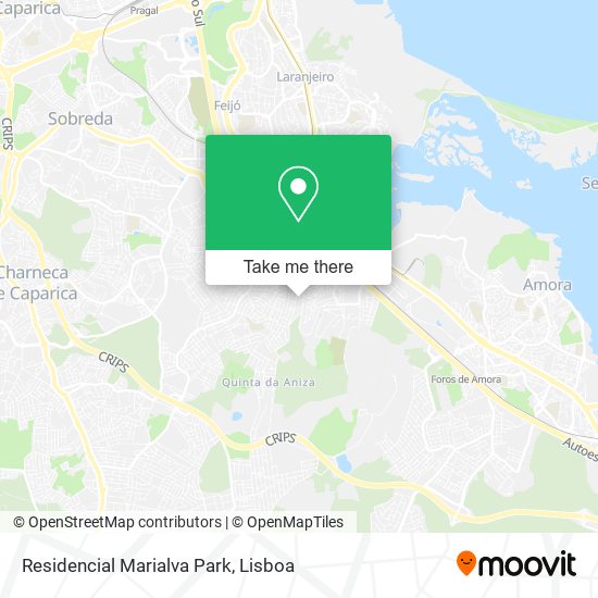 Residencial Marialva Park mapa