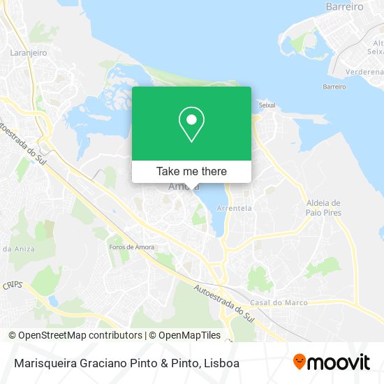 Marisqueira Graciano Pinto & Pinto map