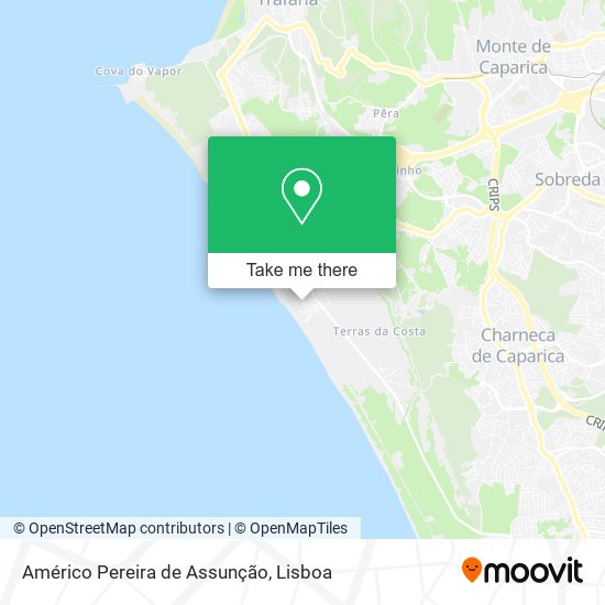 Américo Pereira de Assunção map