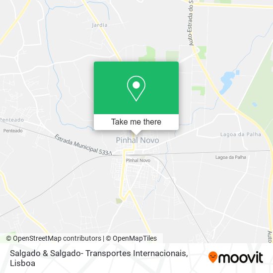 Salgado & Salgado- Transportes Internacionais map