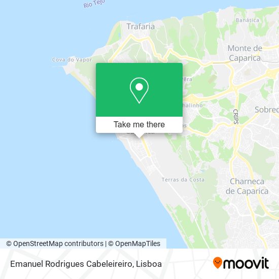 Emanuel Rodrigues Cabeleireiro map