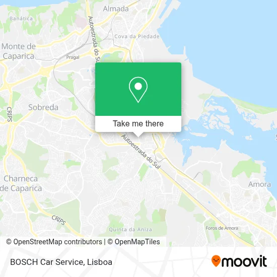 BOSCH Car Service map