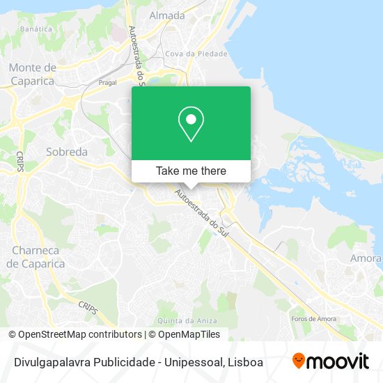 Divulgapalavra Publicidade - Unipessoal map