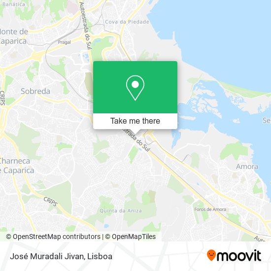 José Muradali Jivan map