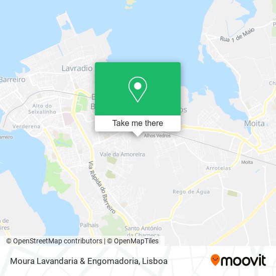 Moura Lavandaria & Engomadoria map