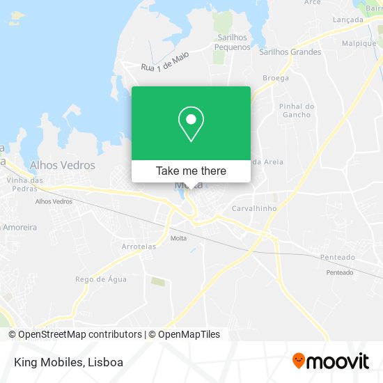 King Mobiles mapa